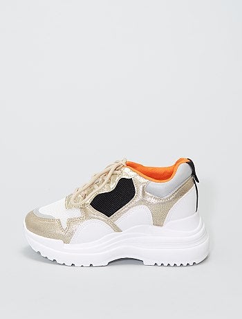 Baskets semelles épaisses