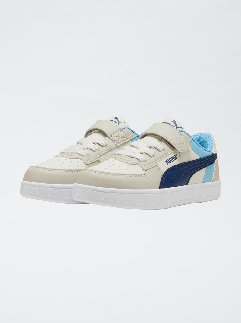 Baskets skate tricolore 'Puma' Bleu - Kiabi