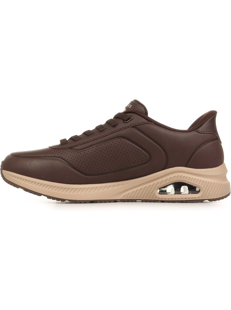 Baskets skechers arch fit uno relaxing on air Marron - Kiabi