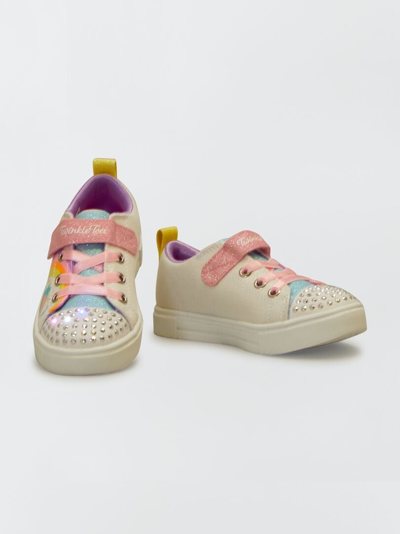 basket lumineuse fille skechers