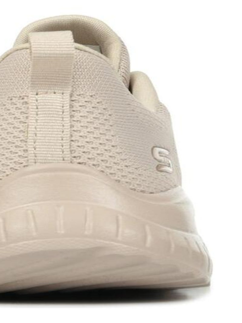 Baskets Skechers Bobs Squad Chaos Face Off Beige - Kiabi