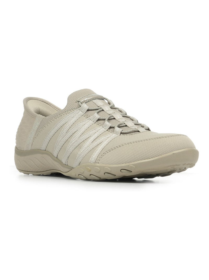 Baskets Skechers Breathe Easy Roll Slip Ins Beige - Kiabi