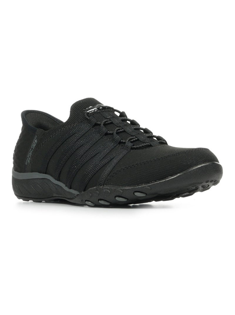 Baskets Skechers Breathe Easy Roll Slip Ins Noir - Kiabi