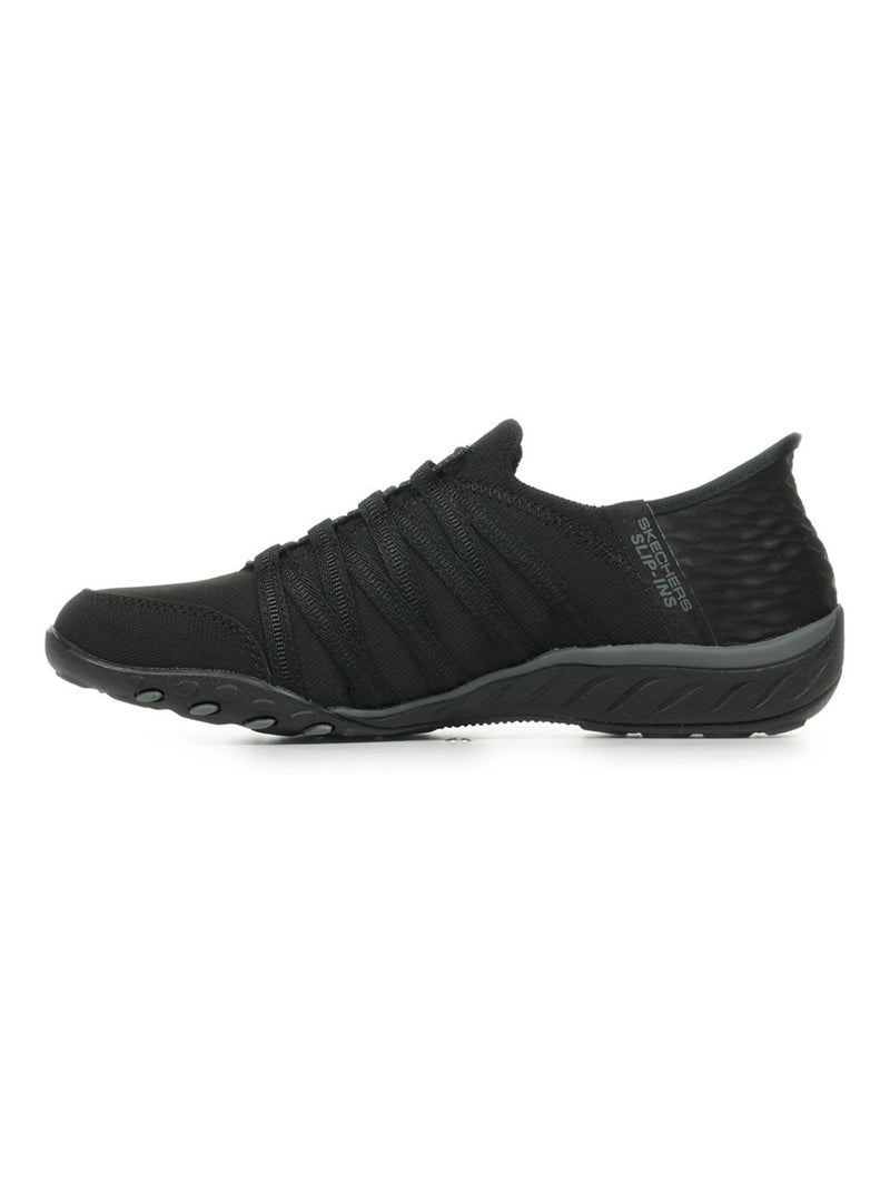 Baskets Skechers Breathe Easy Roll Slip Ins Noir - Kiabi