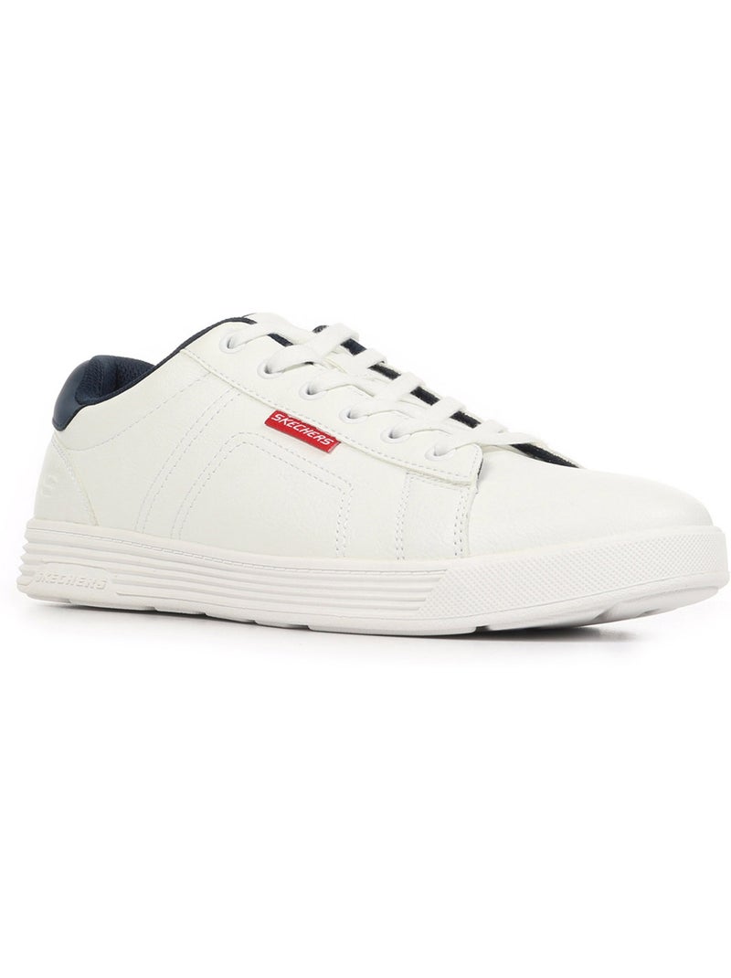 Baskets Skechers Cavell Hensley Blanc Bleu marine - Kiabi