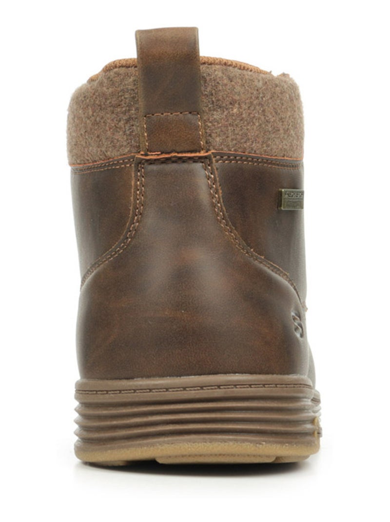 Baskets Skechers Cavell Isaac Marron - Kiabi