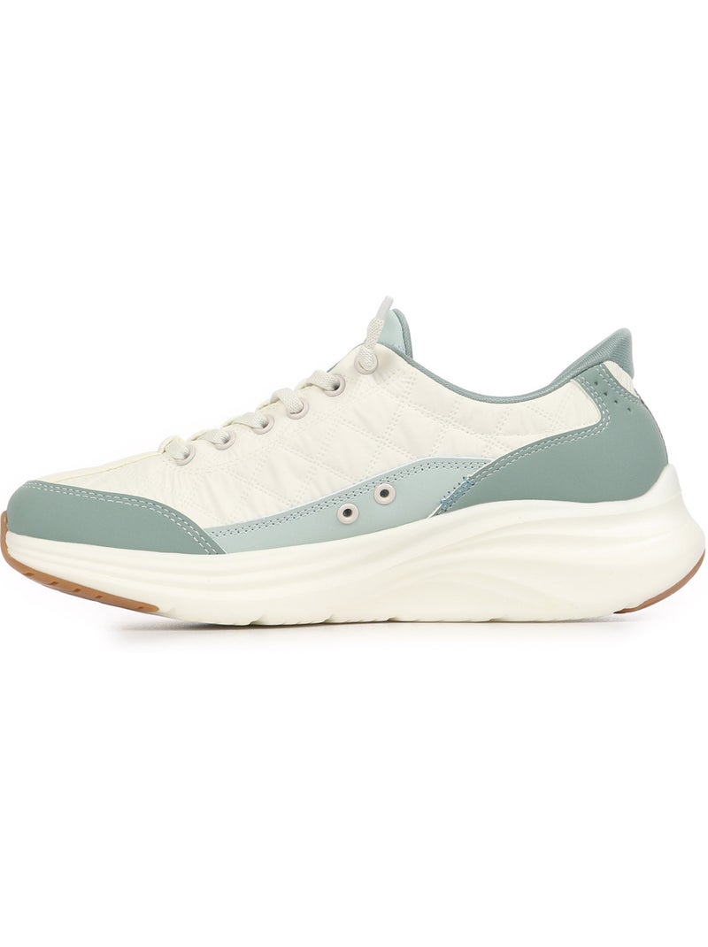Baskets Skechers Contour Foam Blanc Bleu ciel - Kiabi