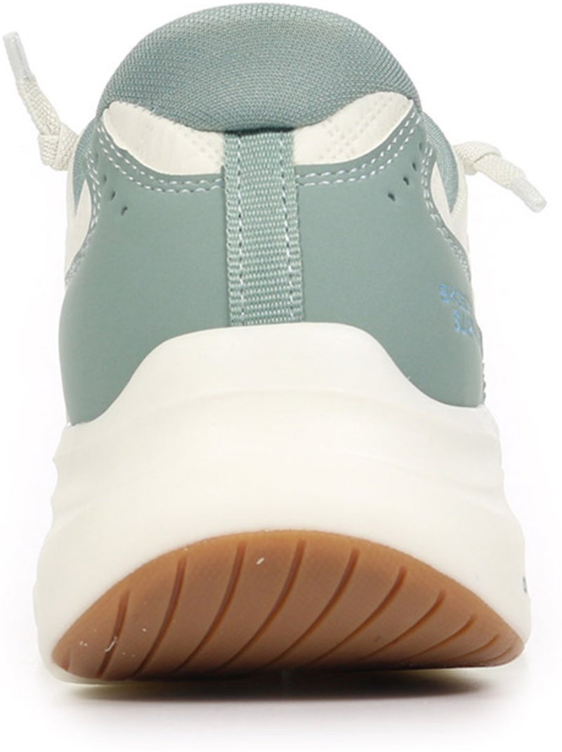 Baskets Skechers Contour Foam Blanc Bleu ciel - Kiabi