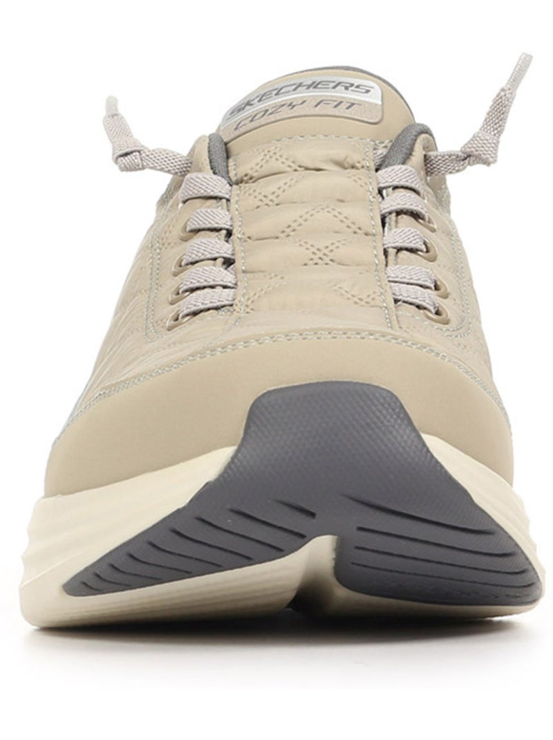 Baskets skechers contour foam cordelux Gris Marron - Kiabi