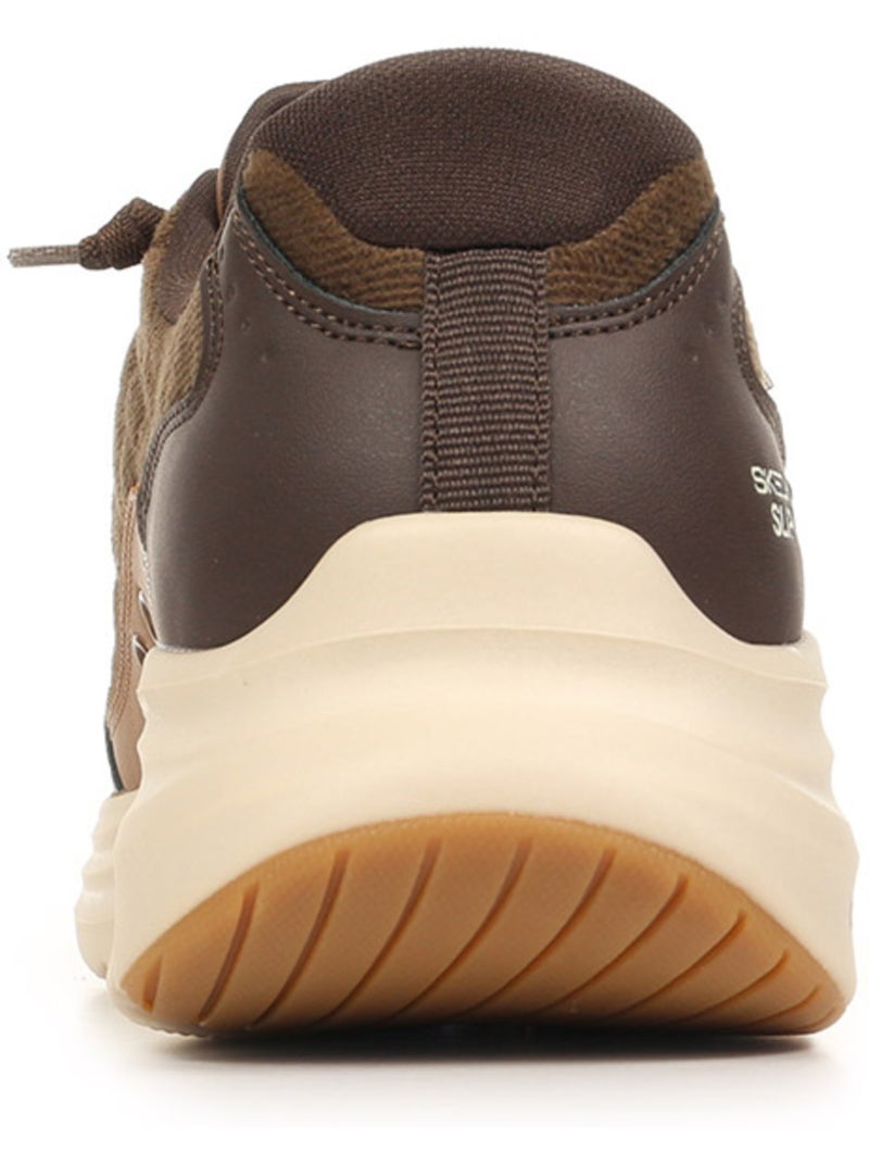Baskets skechers contour foam cordelux Marron - Kiabi