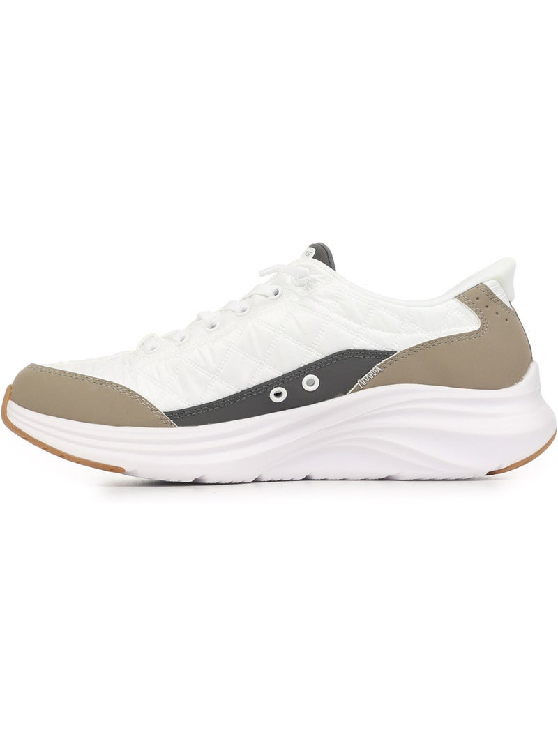Baskets Skechers Contour Foam Cozy Fit Blanc Gris - Kiabi