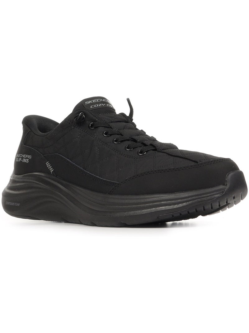 Baskets skechers contour foam cozy fit Noir - Kiabi