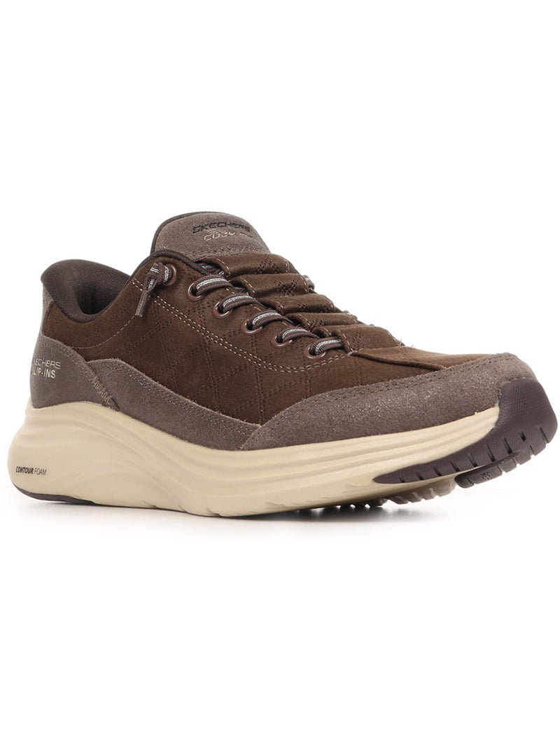 Baskets skechers contour foam natural ease Marron - Kiabi