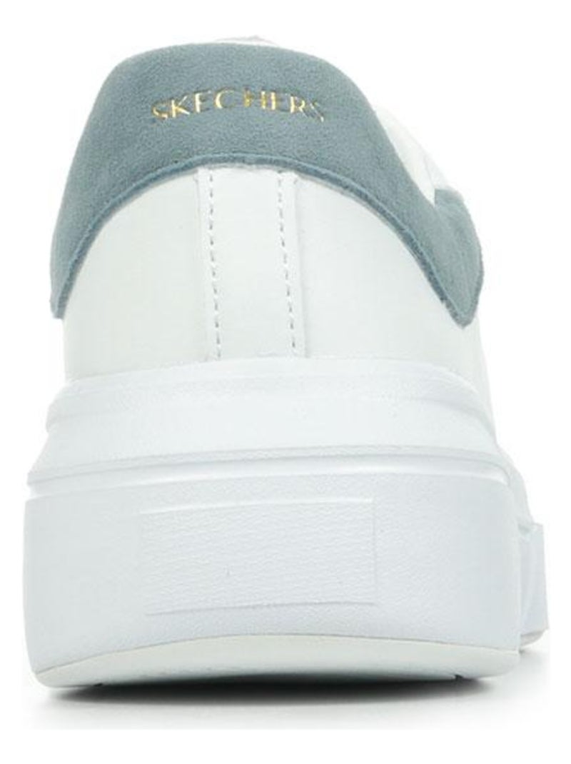 Baskets Skechers Cordova Classic Blanc Bleu - Kiabi