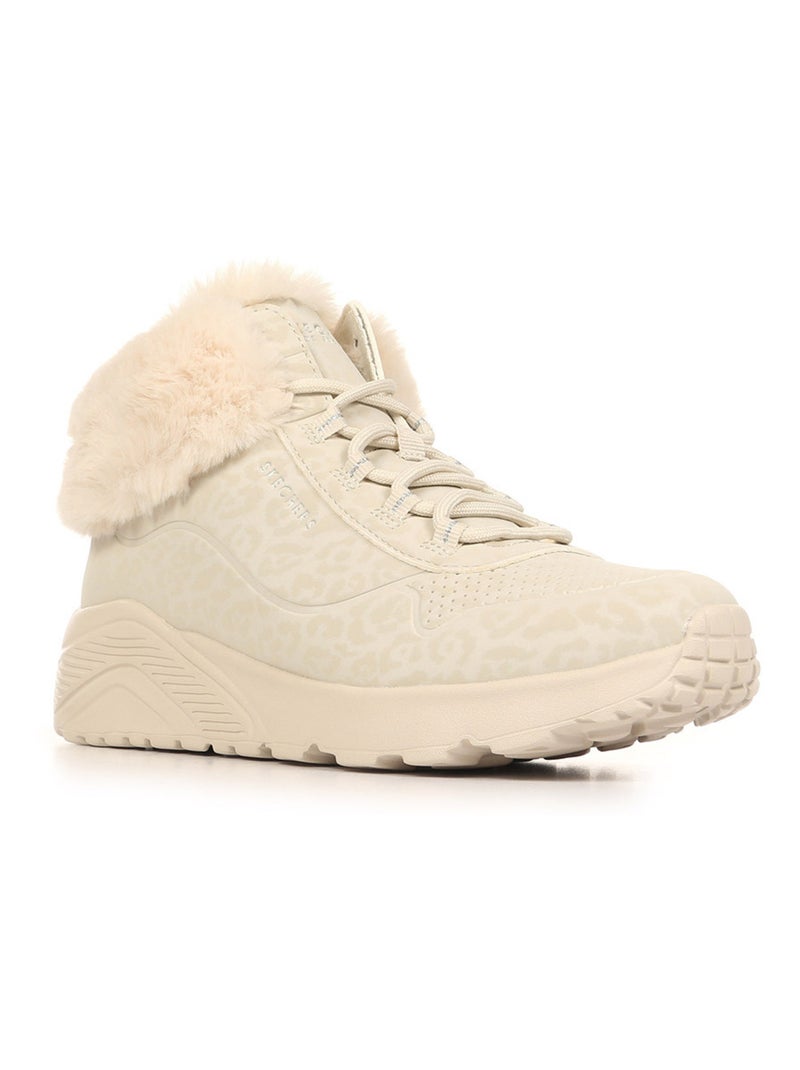Baskets Skechers Cozy Leopard Blanc Multicolore - Kiabi