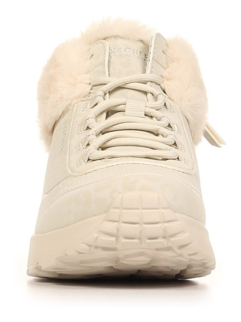 Baskets Skechers Cozy Leopard Blanc Multicolore - Kiabi