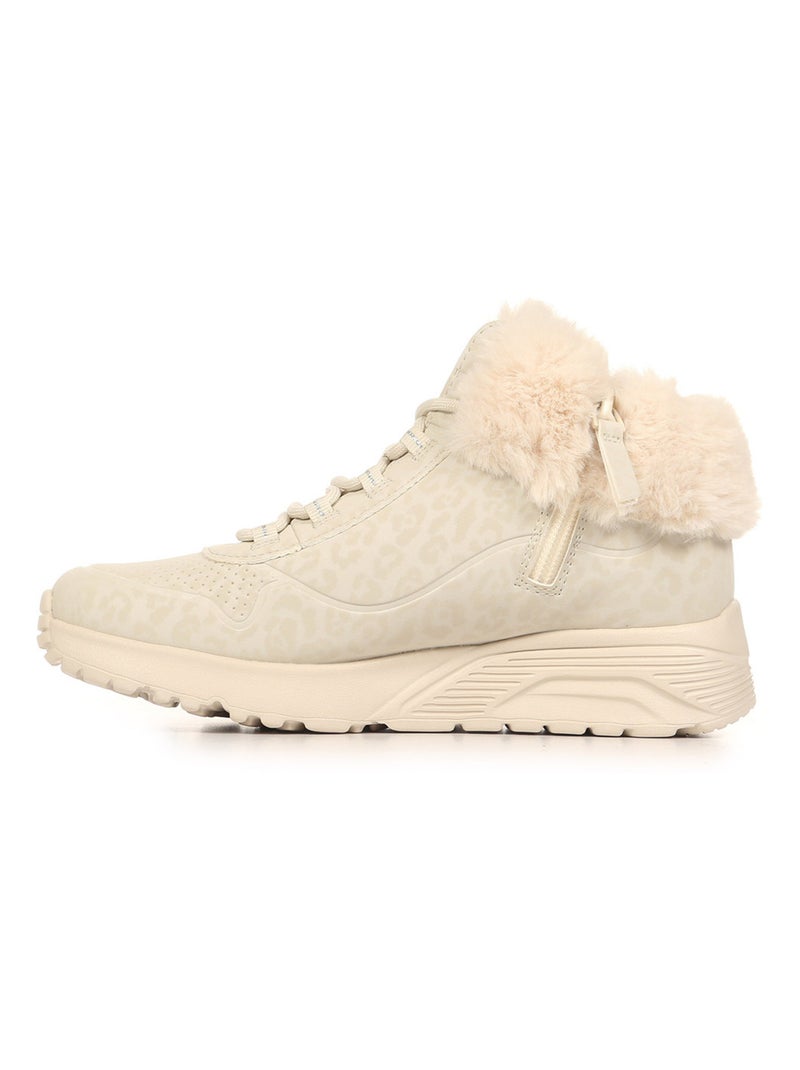 Baskets Skechers Cozy Leopard Blanc Multicolore - Kiabi