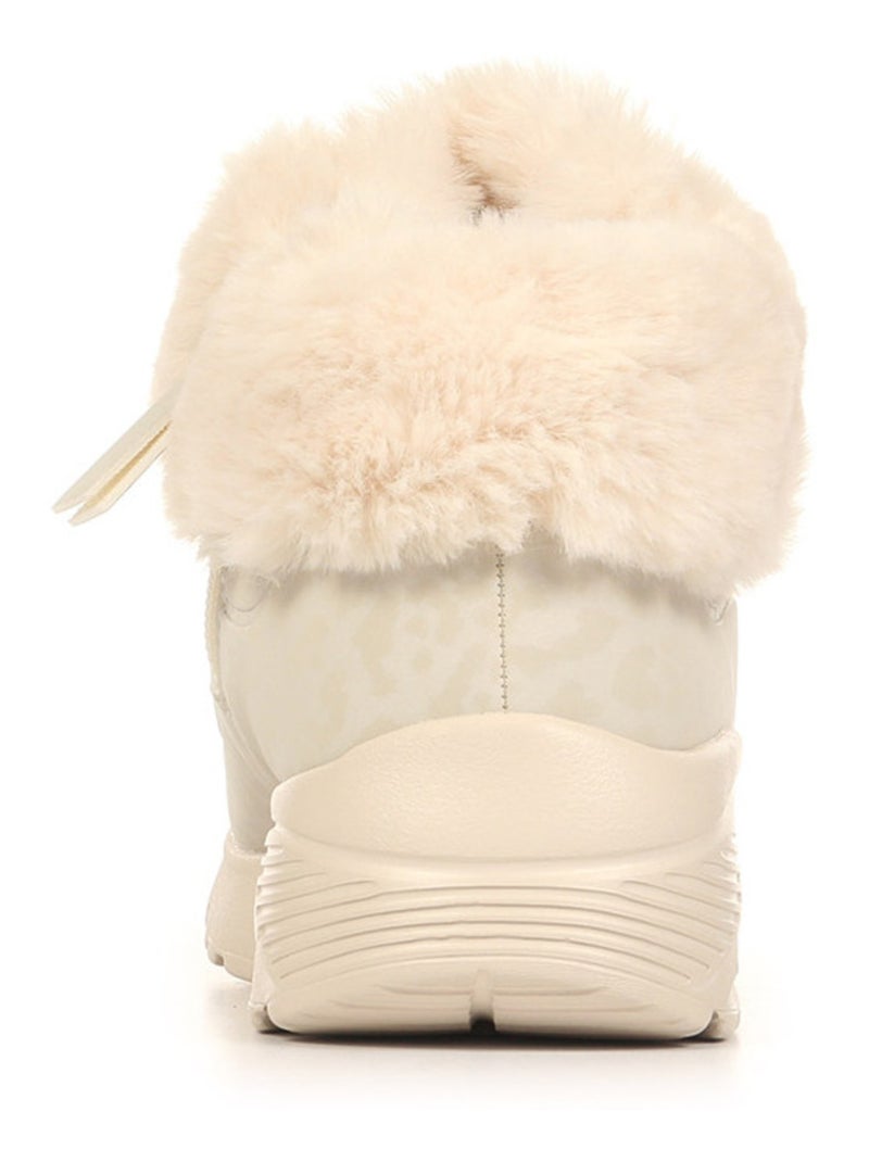 Baskets Skechers Cozy Leopard Blanc Multicolore - Kiabi