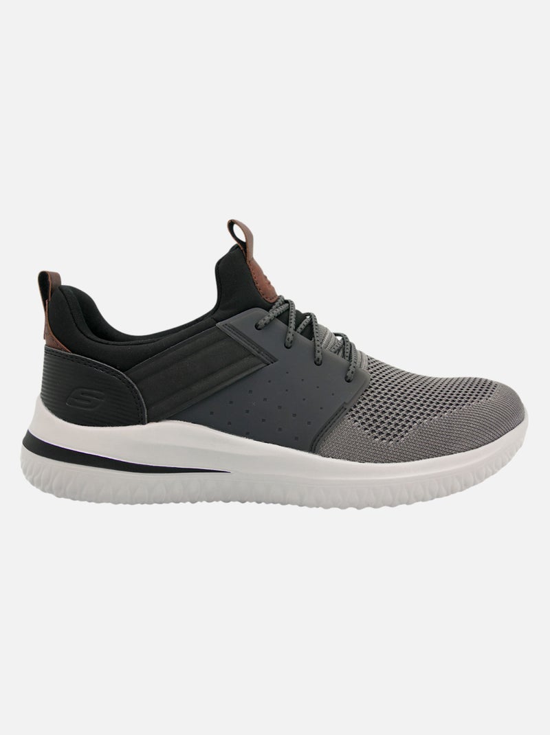 Baskets 'Skechers' 'Delson 3.0 - Cicada' Gris - Kiabi