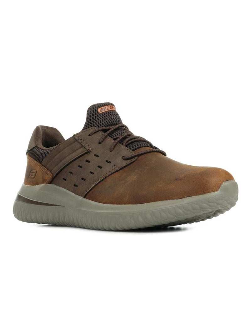 Baskets Skechers Delson 3.0 Ezra Marron - Kiabi