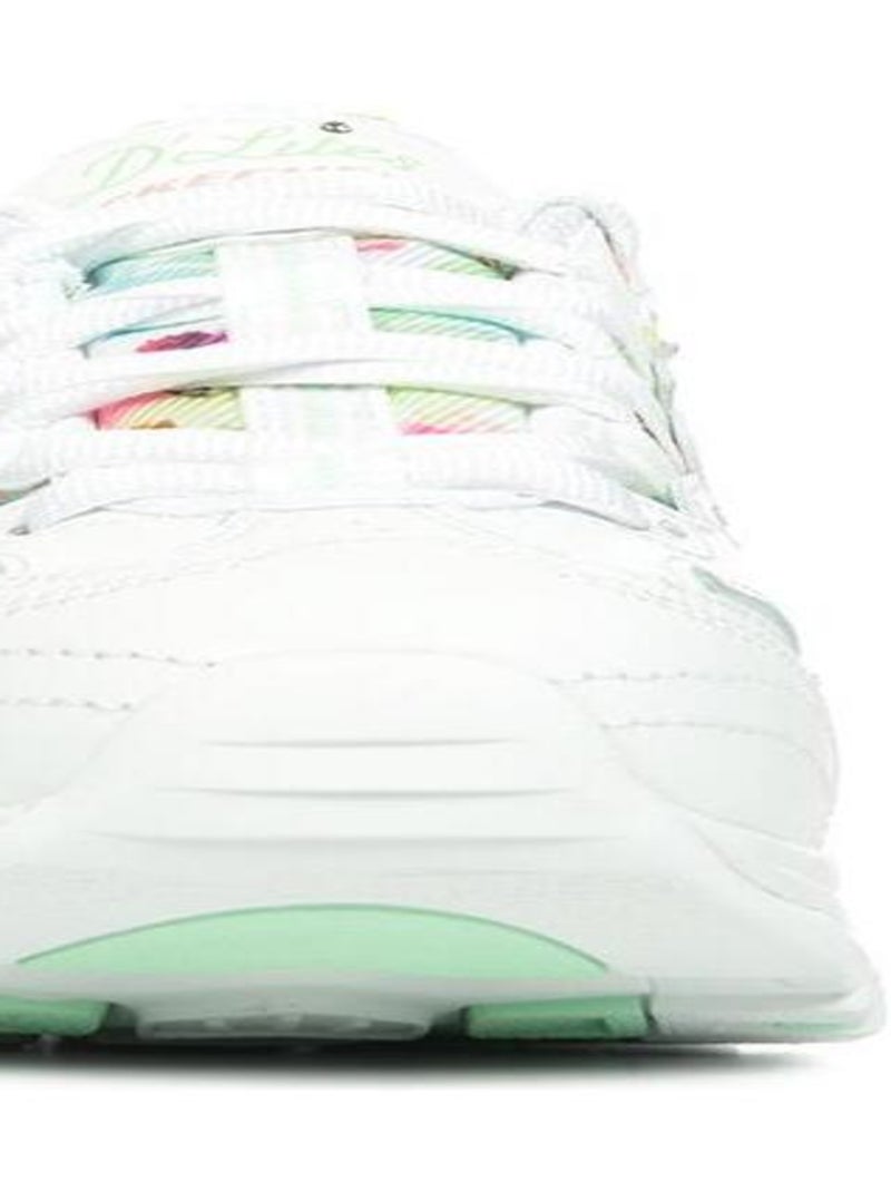 Baskets Skechers D'Lites Blooming Fields Blanc Multicolore - Kiabi