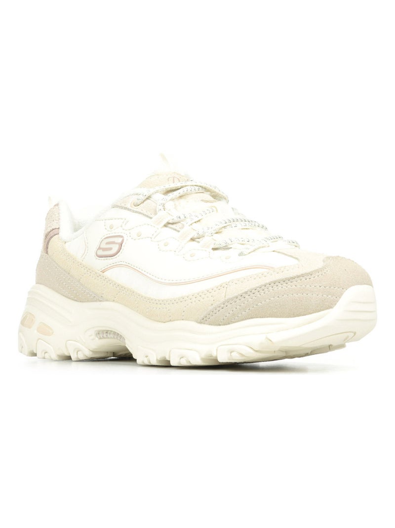 Baskets Skechers D'Lites Cold Days Beige - Kiabi