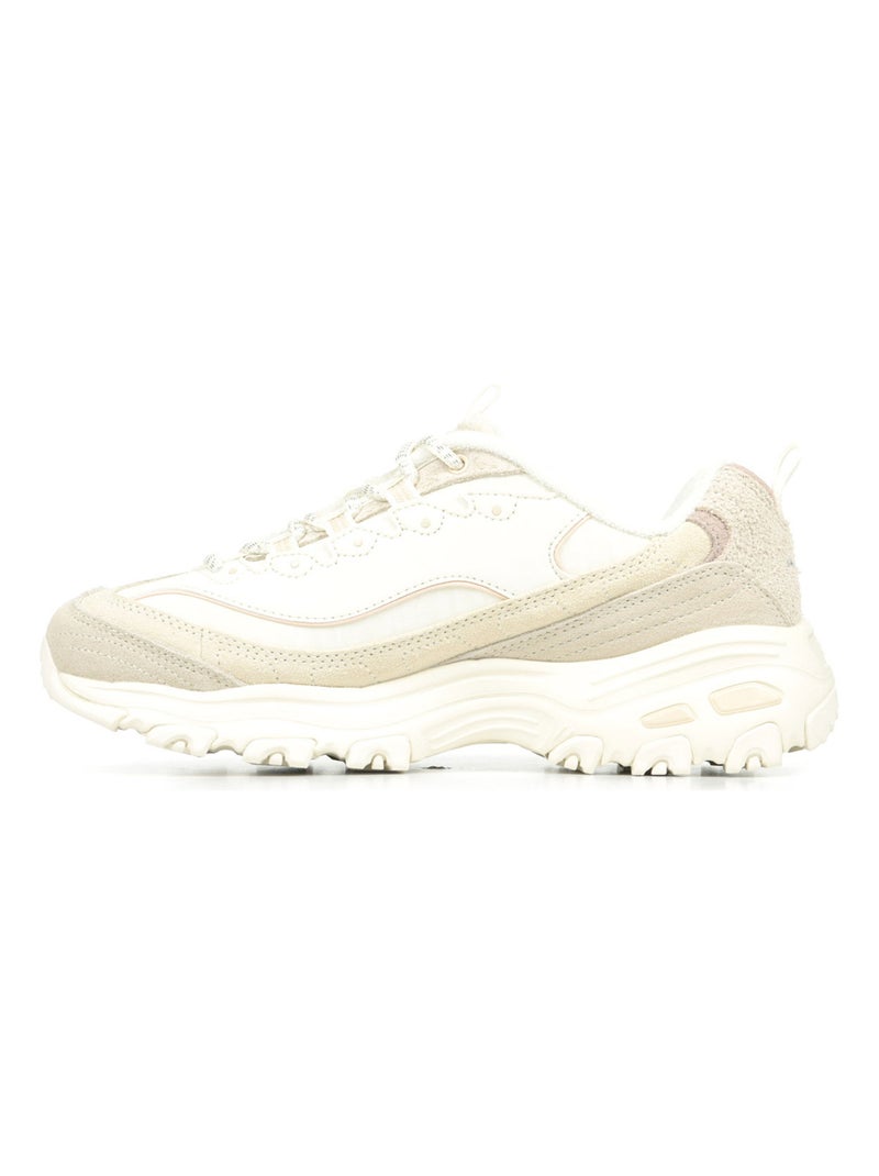 Baskets Skechers D'Lites Cold Days Beige - Kiabi