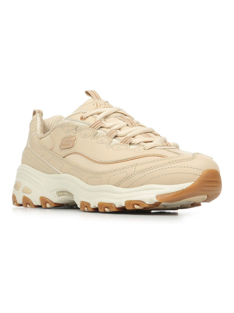 Baskets Skechers D'Lites Good Neutral Beige - Kiabi