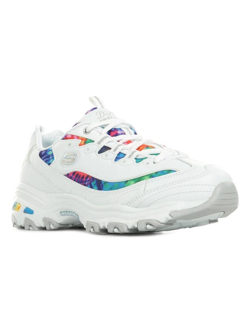 Baskets Skechers D'Lites Summer Fiesta Blanc - Kiabi
