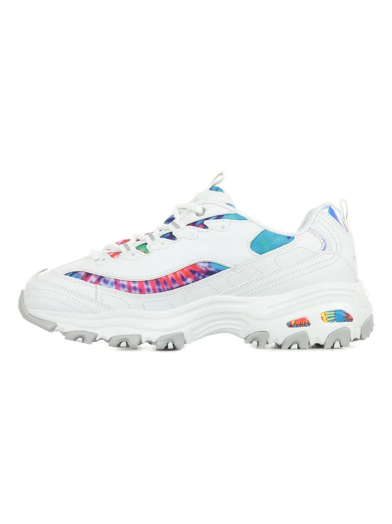 Baskets Skechers D'Lites Summer Fiesta Blanc - Kiabi