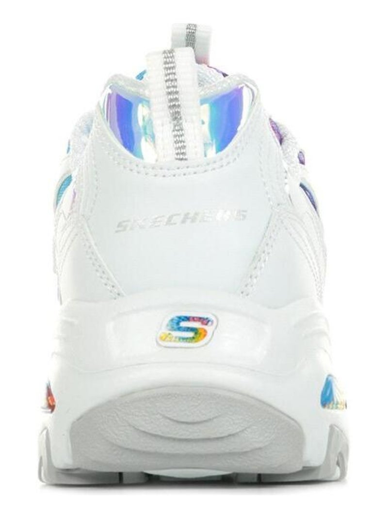 Baskets Skechers D'Lites Summer Fiesta Blanc - Kiabi