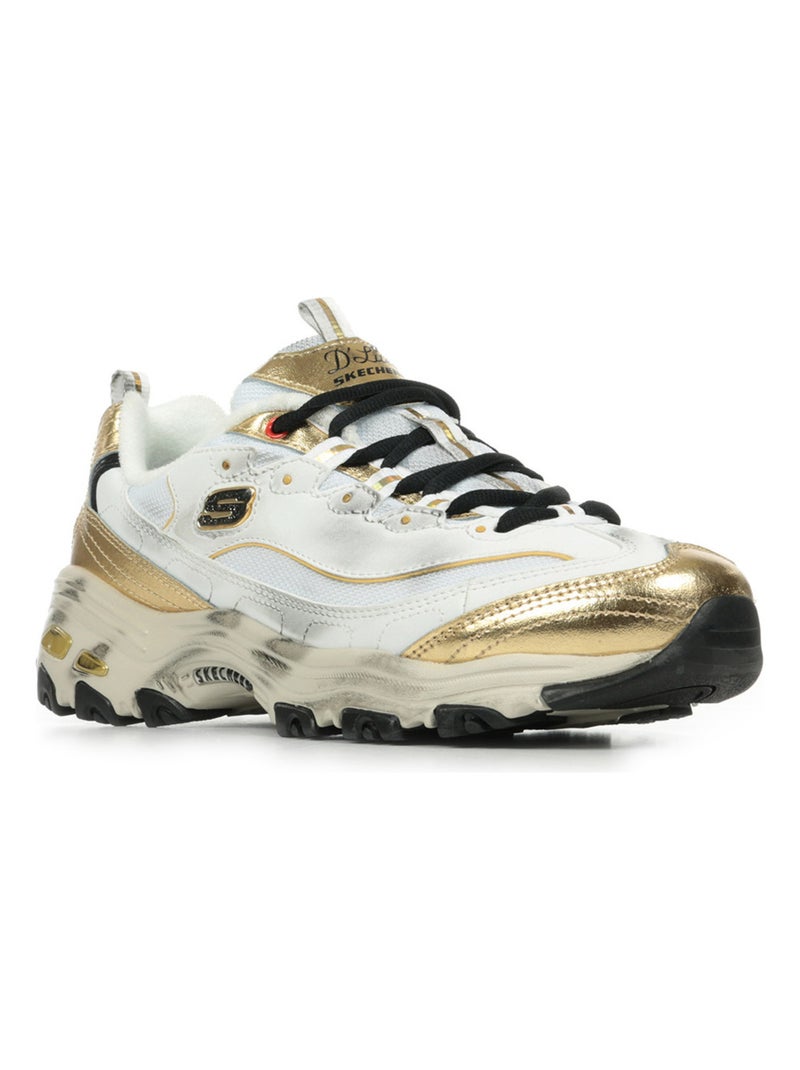Baskets Skechers D'Lites Vintage Vision Doré/or - Kiabi