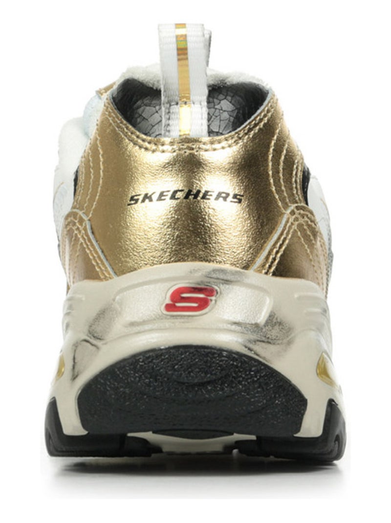 Baskets Skechers D'Lites Vintage Vision Doré/or - Kiabi