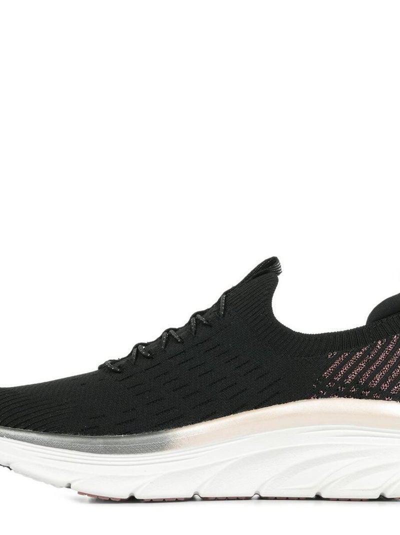 Baskets Skechers D'Lux Walker-Let It Glow Noir - Kiabi