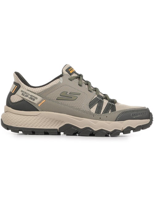 Baskets Skechers Dynamite At Excapar Slip Ins Leather Overlay Lace-Up - Kiabi