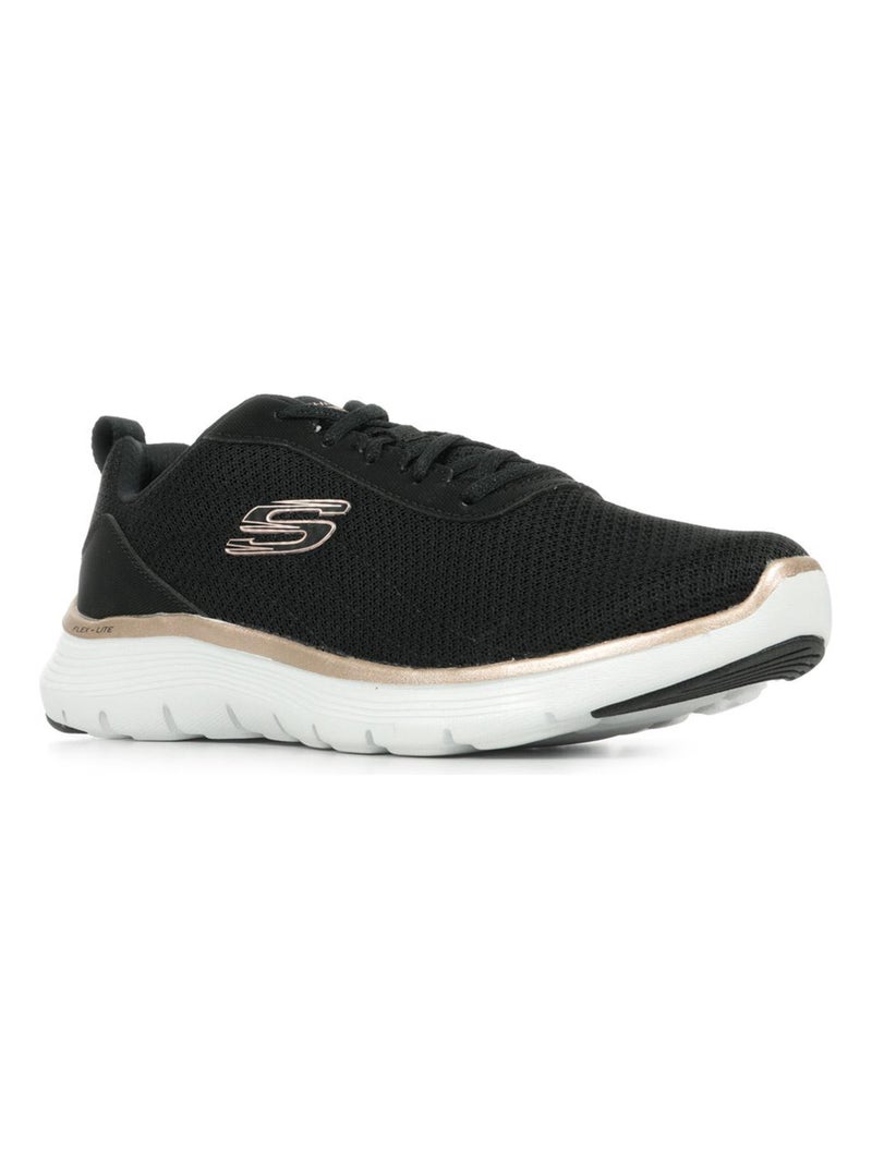 Baskets Skechers Flex Appeal 5.0 Uptake Noir Rose Blanc - Kiabi