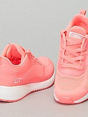 basket skechers femme rouge