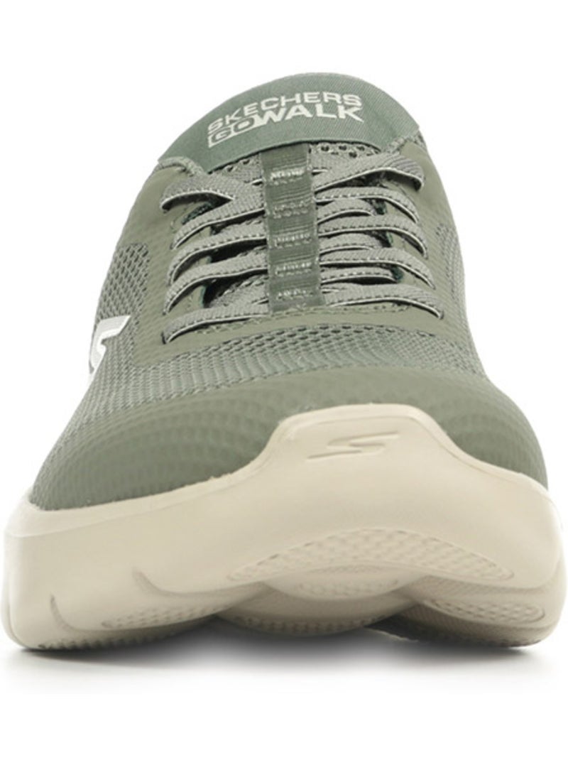 Baskets Skechers Go Walk Flex Slip Ins Vert olive - Kiabi