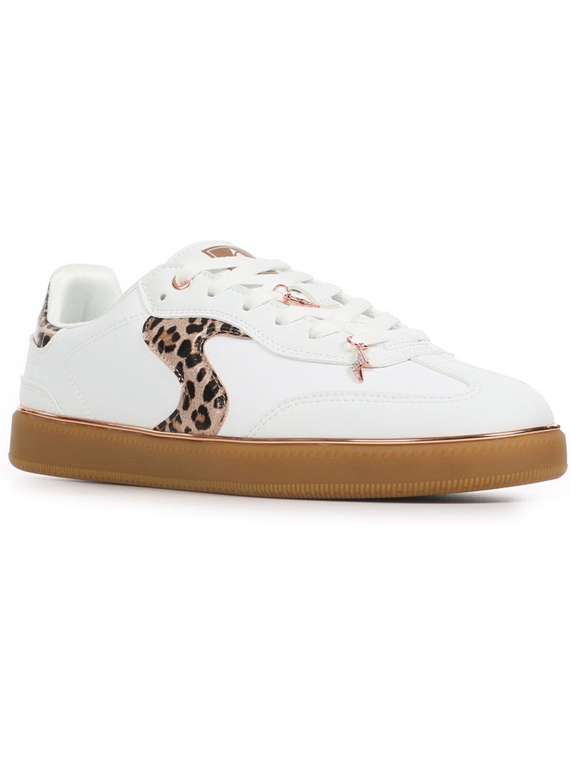 Baskets skechers hotshot leopard fame Blanc Multicolore - Kiabi