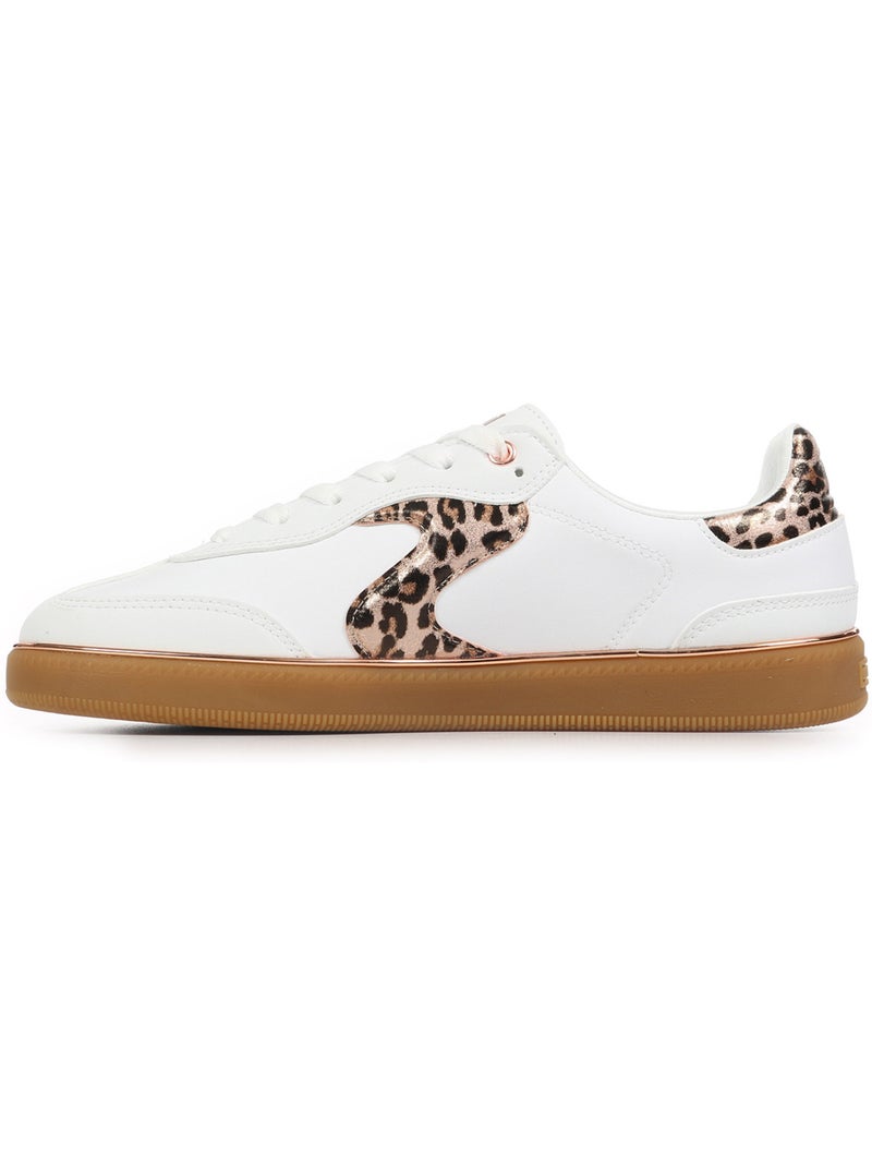 Baskets skechers hotshot leopard fame Blanc Multicolore - Kiabi