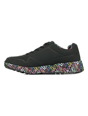 Basket Basse à Lacets Skechers Juniors Uno Lite-Lovely Luv