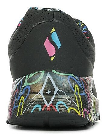 Basket Basse à Lacets Skechers Juniors Uno Lite-Lovely Luv