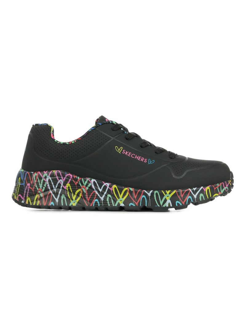 Baskets Skechers Lovely Luv Noir Multicolore - Kiabi