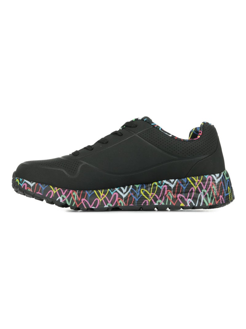 Baskets Skechers Lovely Luv Noir Multicolore - Kiabi