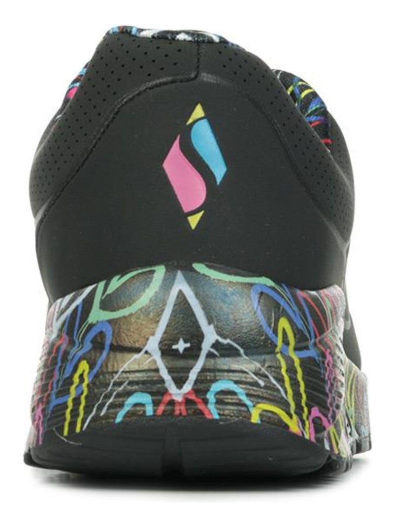 Baskets Skechers Lovely Luv Noir Multicolore - Kiabi