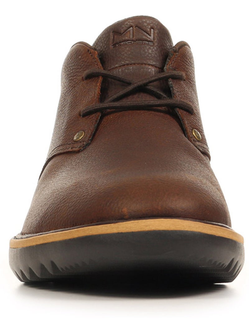 Baskets skechers mako oaks Marron - Kiabi