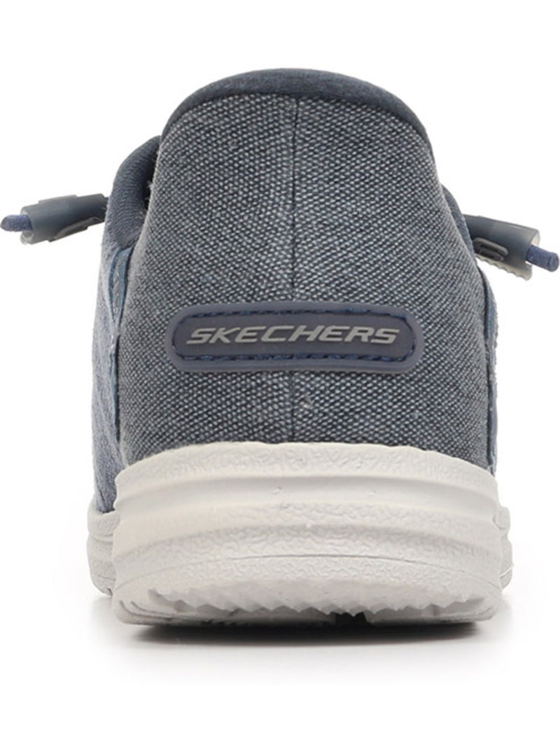 Baskets Skechers Melson Gris Bleu - Kiabi