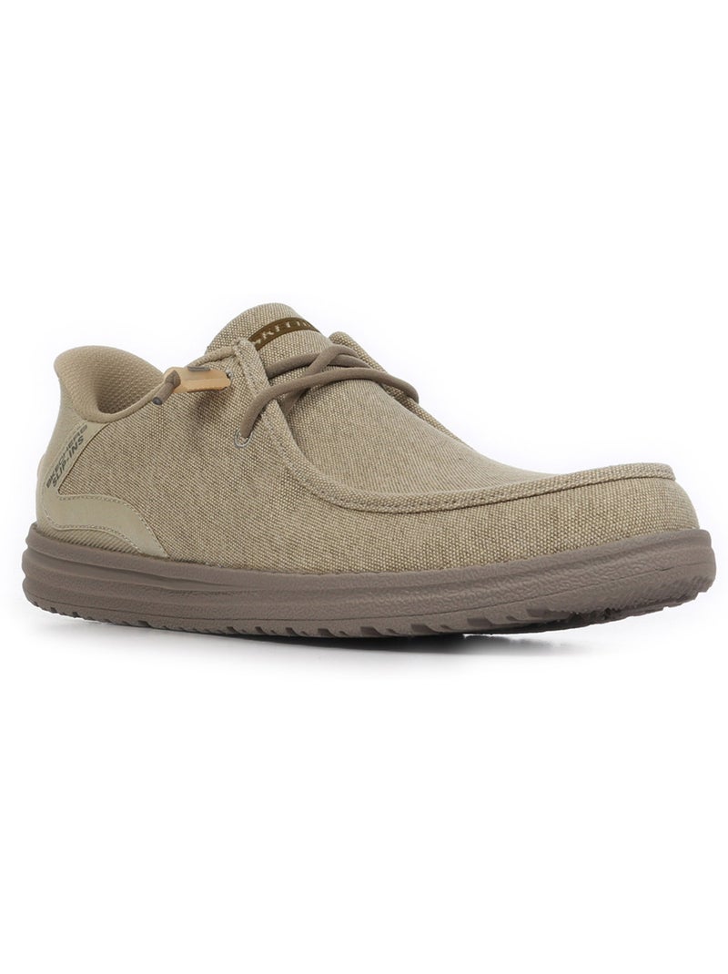 Baskets Skechers Melson Marron - Kiabi