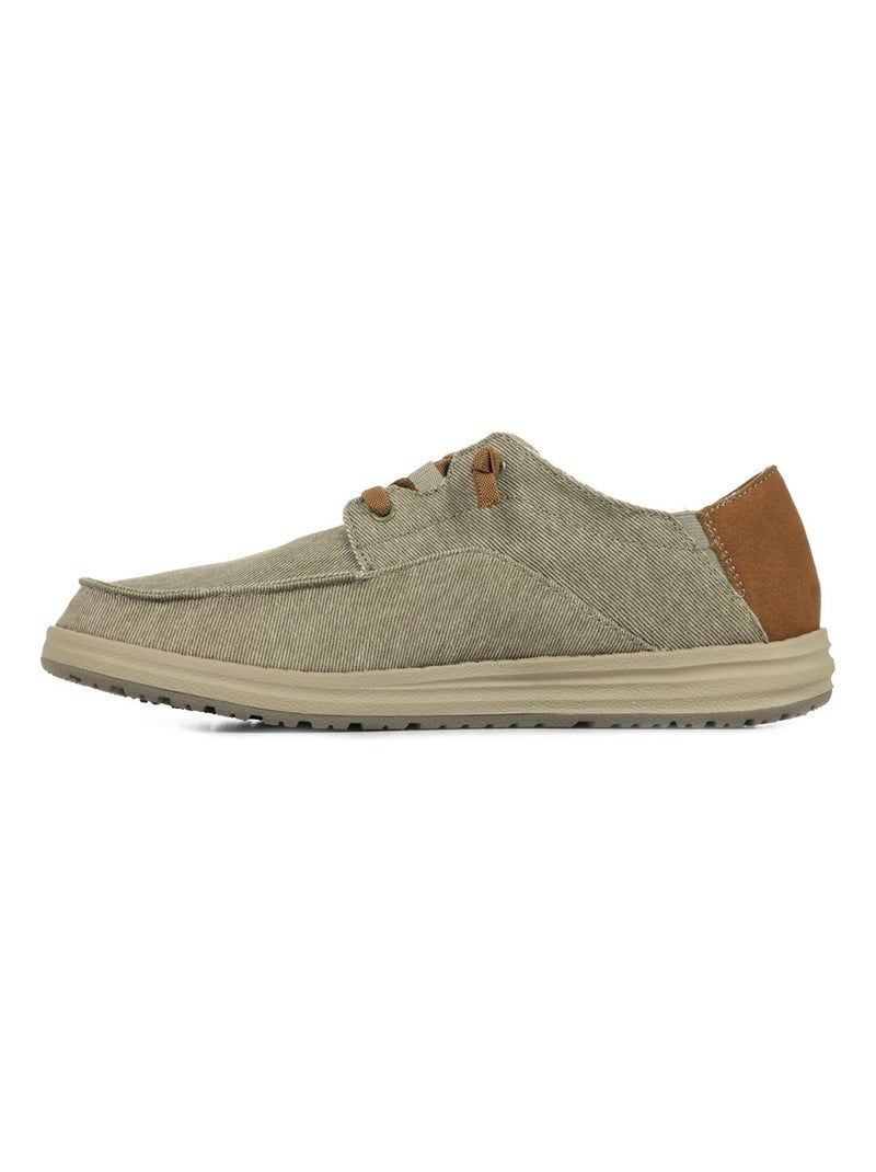 Baskets Skechers Melson Planon Marron - Kiabi