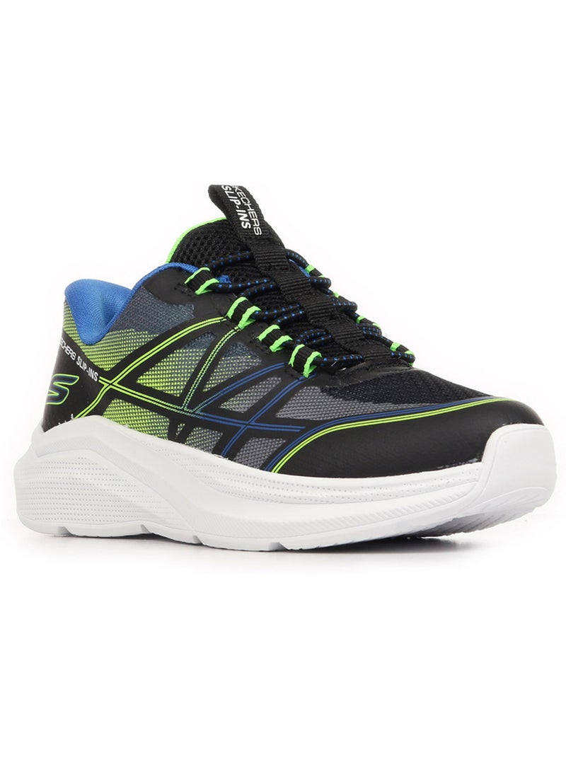 Baskets skechers microspec velocity griid shift Noir - Kiabi